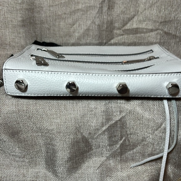 Rebecca Minkoff Pebbled Leather Mini Crossbody Bag - Picture 10 of 13